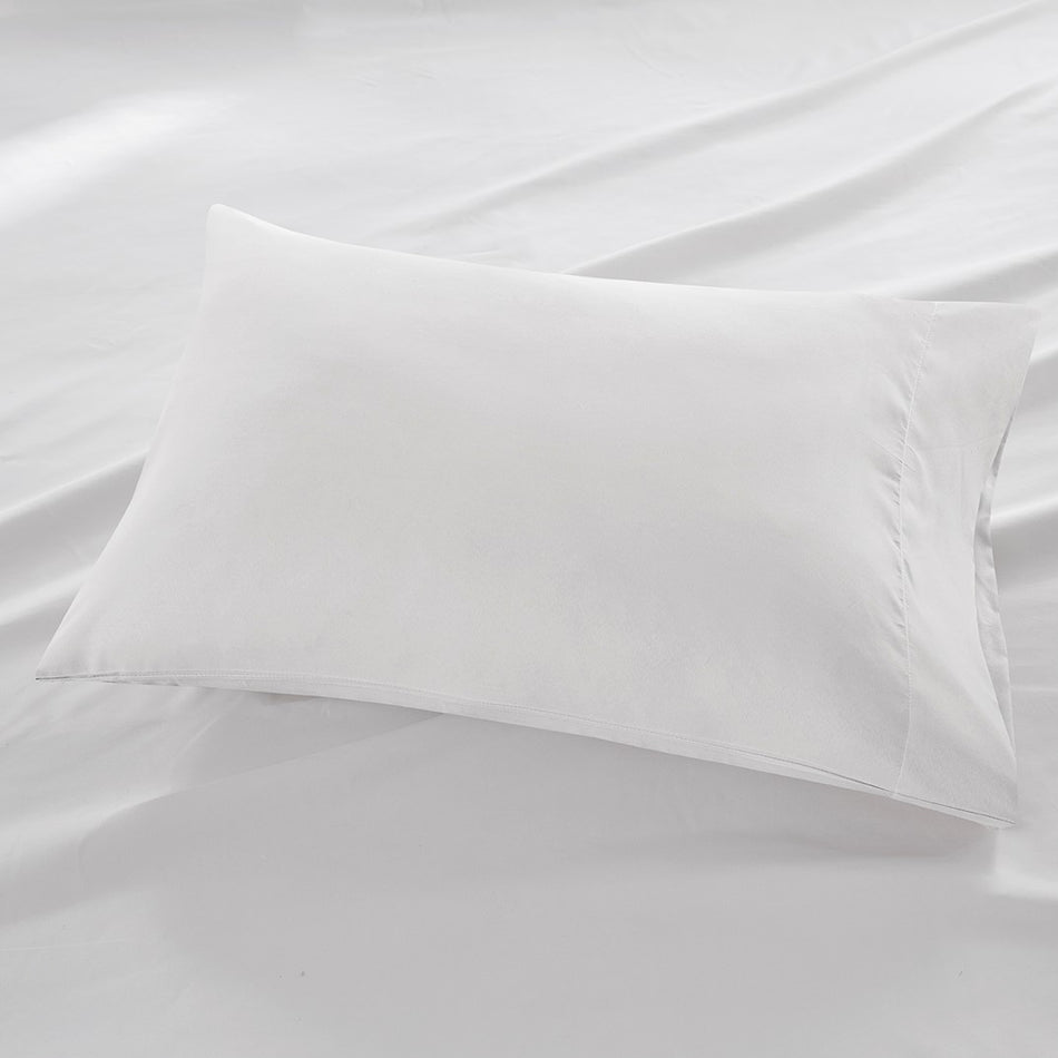 3M Microcell All Season Lightweight Sheet Set - White  - Twin Size