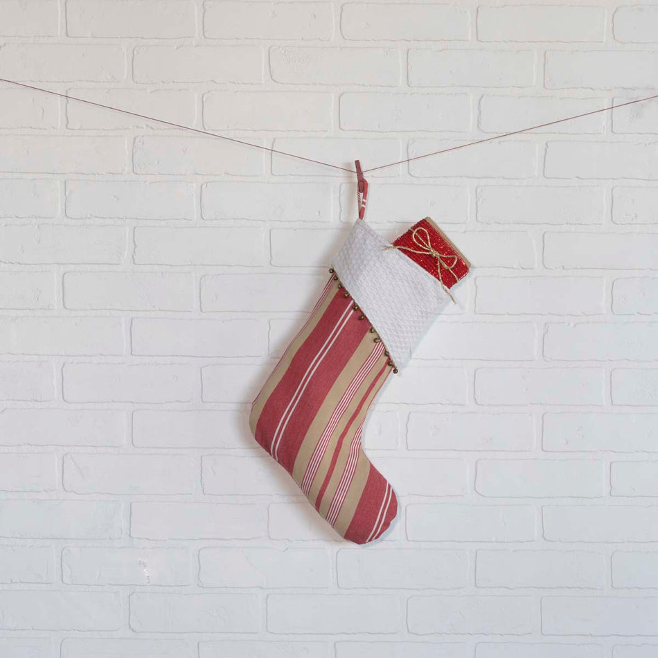 Vintage Stripe Stocking 11x15