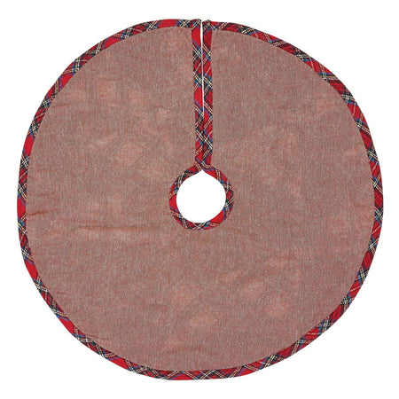Seasons Crest Peyton Mini Tree Skirt 21 By VHC Brands