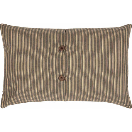 April & Olive Sawyer Mill Charcoal Farmhouse Pillow 14x22 By VHC Brands