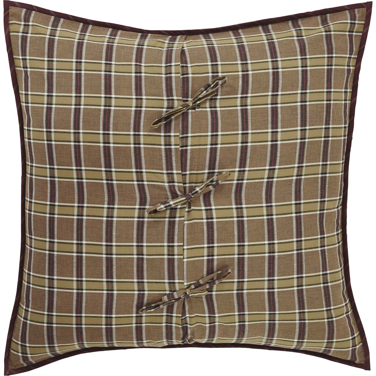 Oak & Asher Wyatt Quilted Euro Sham 26x26 By VHC Brands