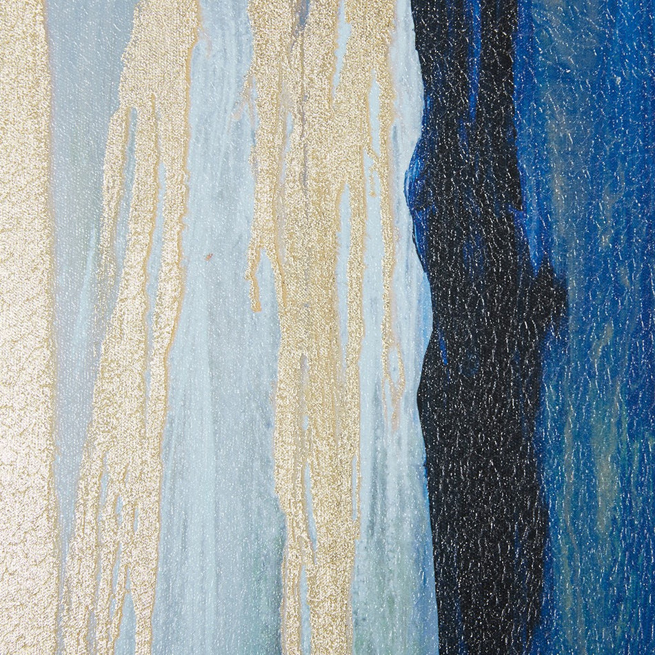 Blue Bliss Gallery Art 5 Piece Set - Natural