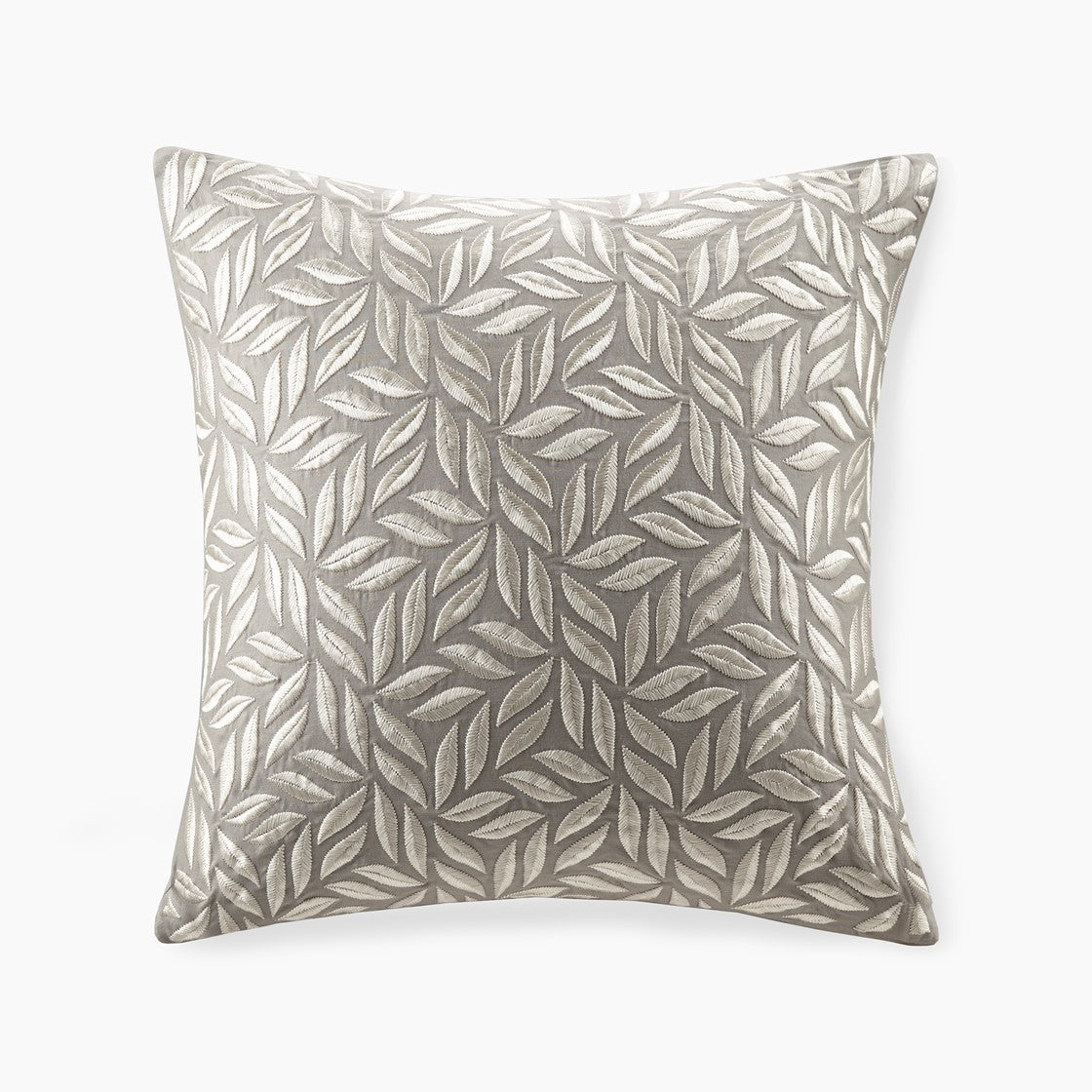 Croscill Home Melodia Square Decor Pillow - Grey  - 20x20" Shop Online & Save - ExpressHomeDirect.com