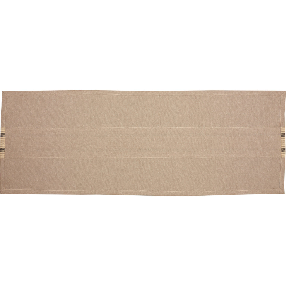 April & Olive Sawyer Mill Charcoal Stripe Runner 13x36 By VHC Brands