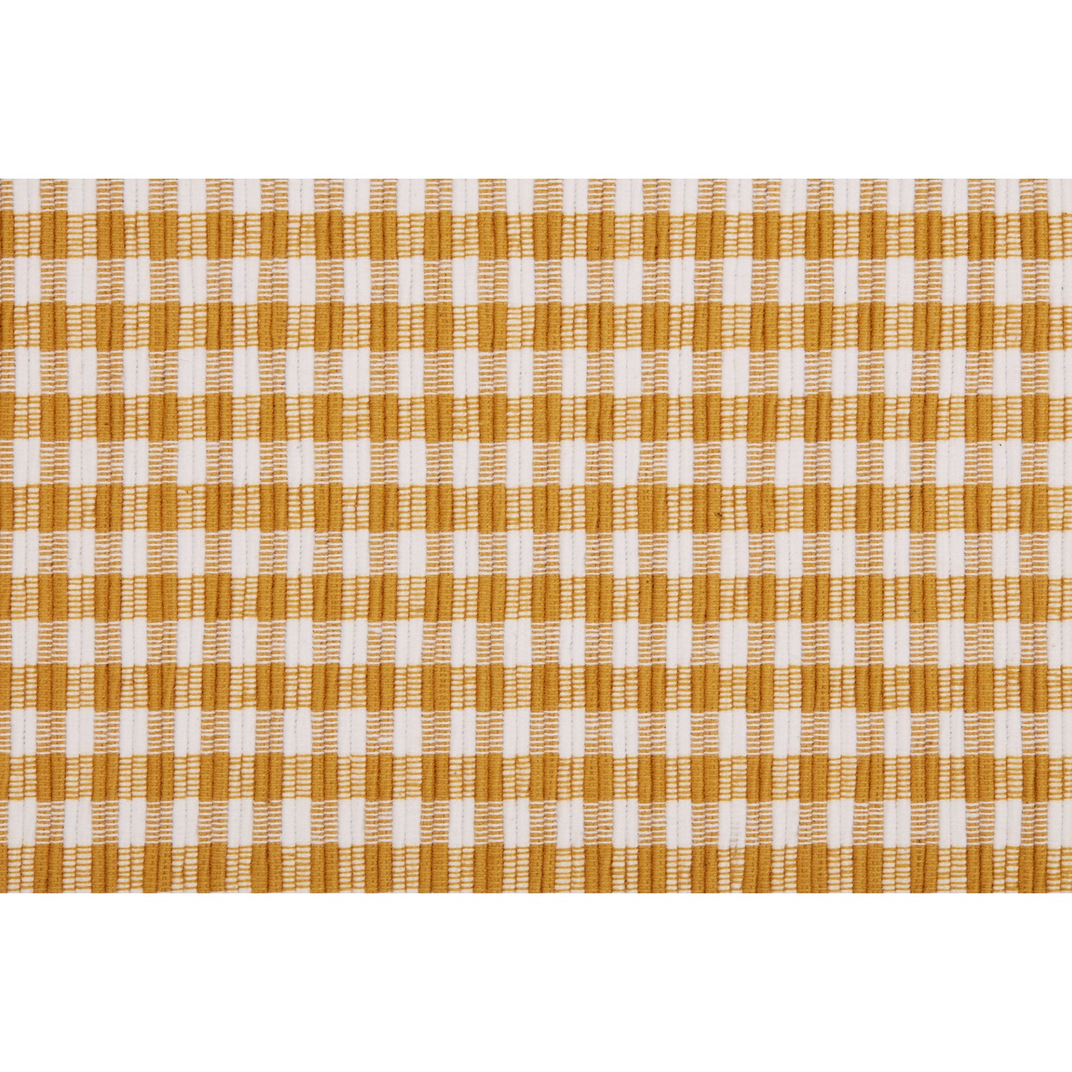 April & Olive Tara Gold Ribbed Runner 13x90 By VHC Brands