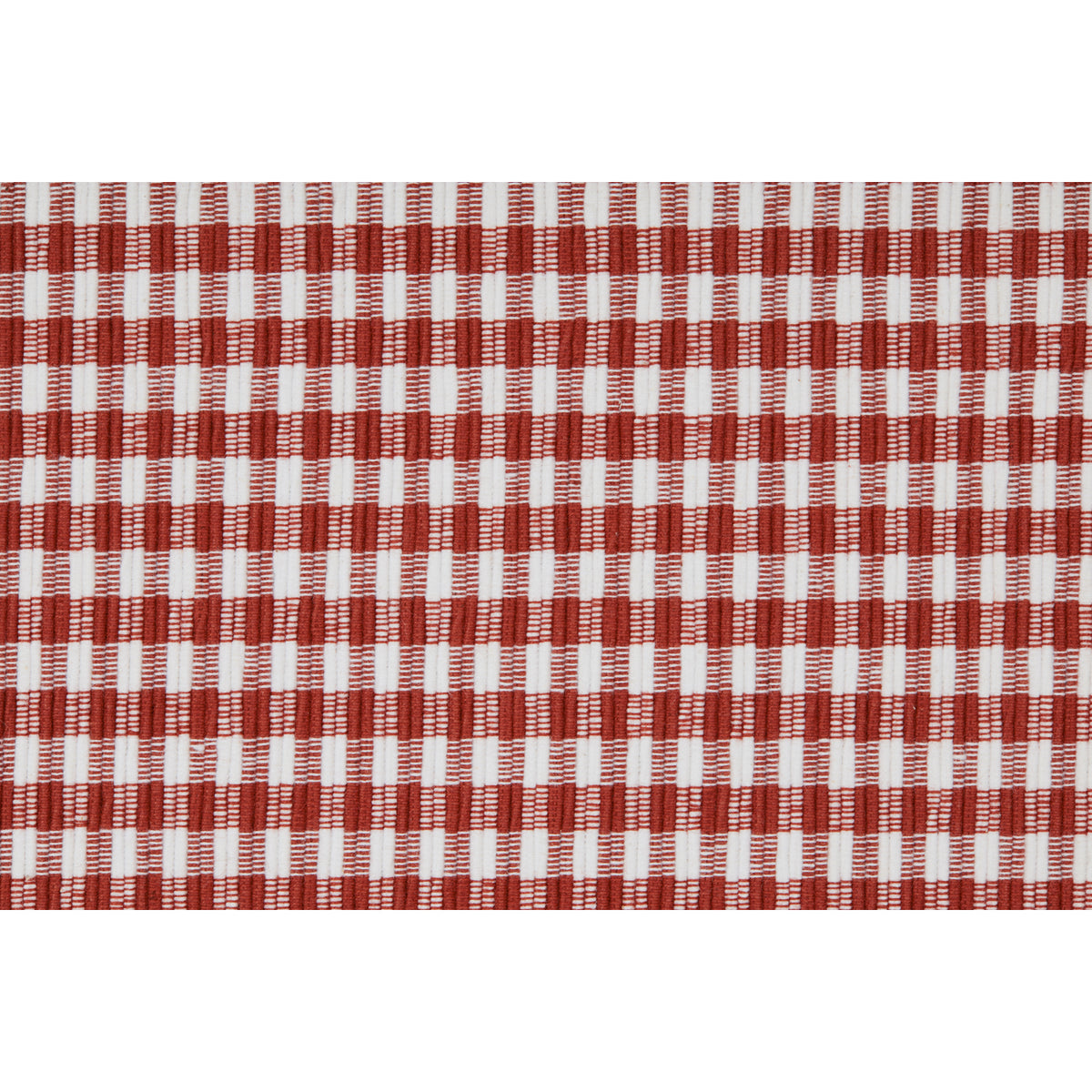 April & Olive Tara Rust Ribbed Runner 13x90 By VHC Brands
