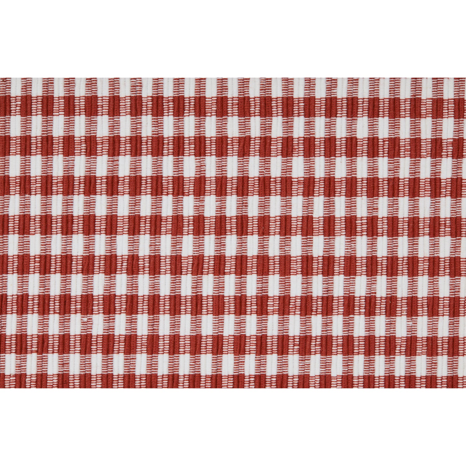 April & Olive Tara Rust Ribbed Runner 13x90 By VHC Brands