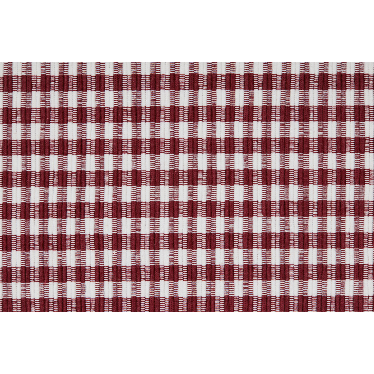 April & Olive Tara Burgundy Ribbed Runner 13x90 By VHC Brands
