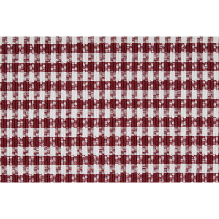 April & Olive Tara Burgundy Ribbed Runner 13x90 By VHC Brands