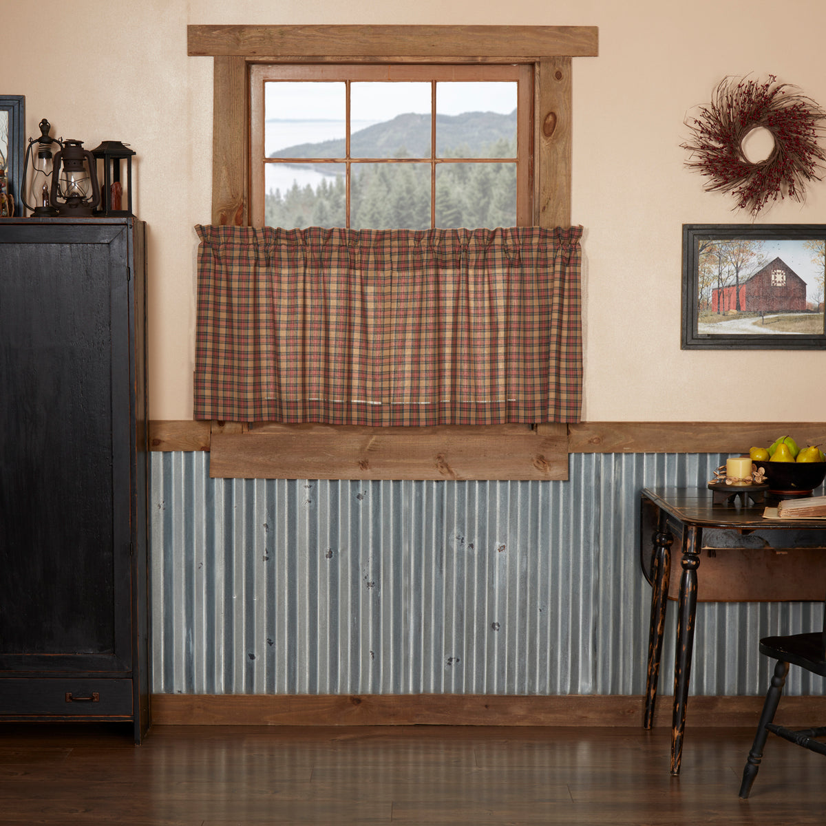 Oak & Asher Crosswoods Tier Set of 2 L24xW36 By VHC Brands