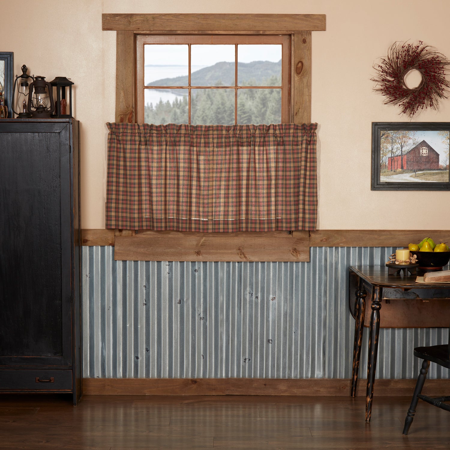 Oak & Asher Crosswoods Tier Set of 2 L24xW36 By VHC Brands