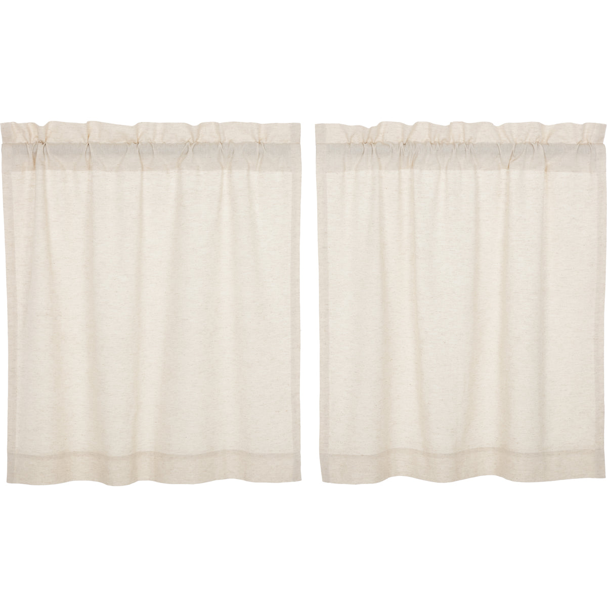 April & Olive Simple Life Flax Natural Tier Set of 2 L36xW36 By VHC Brands