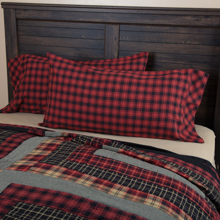 Oak & Asher Cumberland King Pillow Case Set of 2 21x40 By VHC Brands