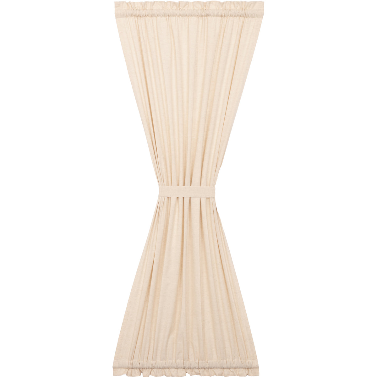 April & Olive Simple Life Flax Natural Door Panel 72x40 By VHC Brands