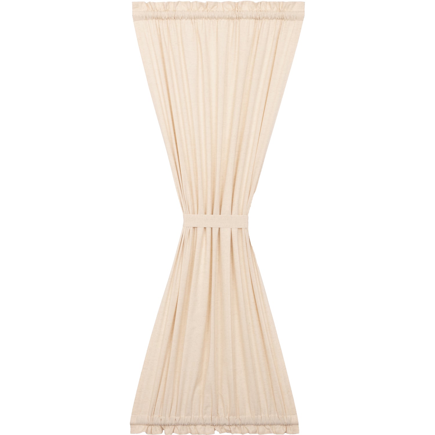 April & Olive Simple Life Flax Natural Door Panel 72x40 By VHC Brands