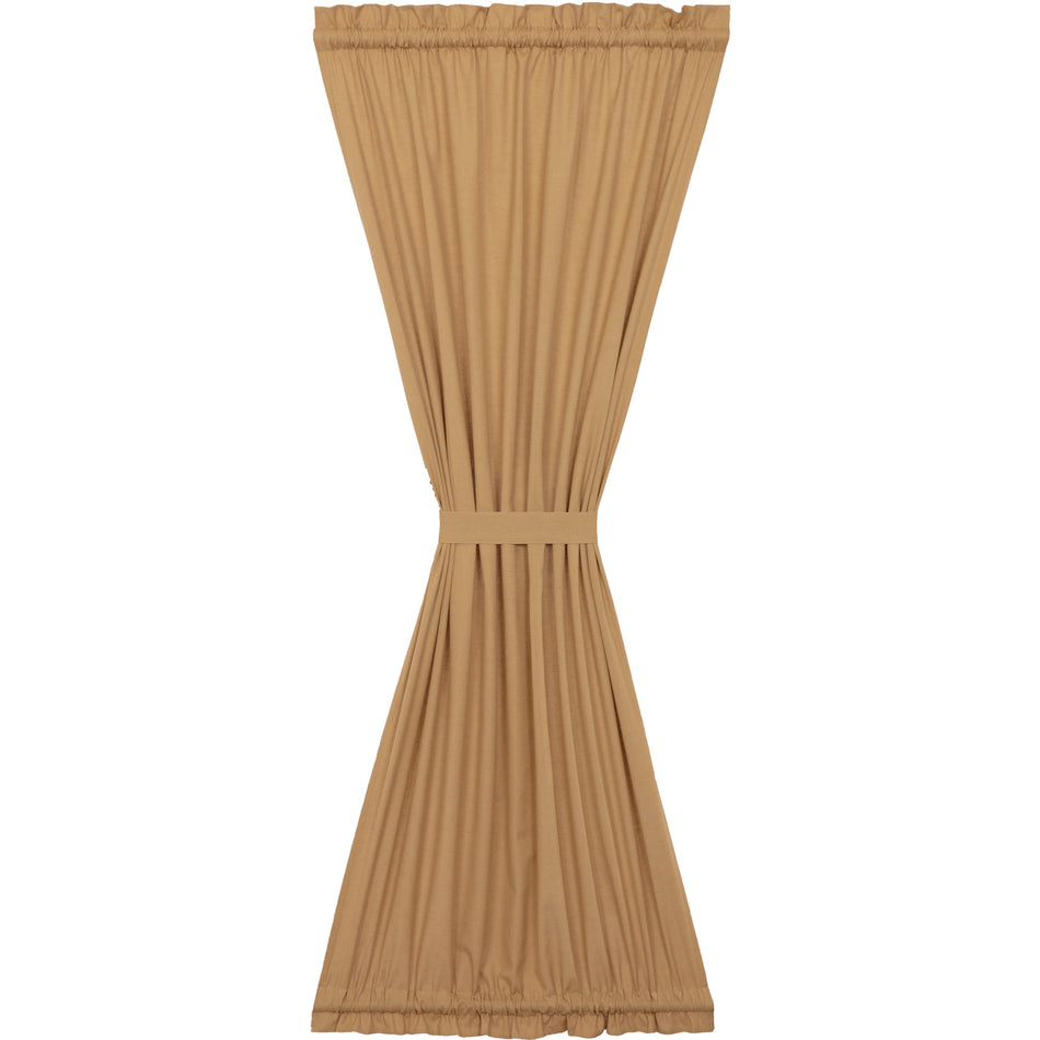 April & Olive Simple Life Flax Khaki Door Panel 72x40 By VHC Brands