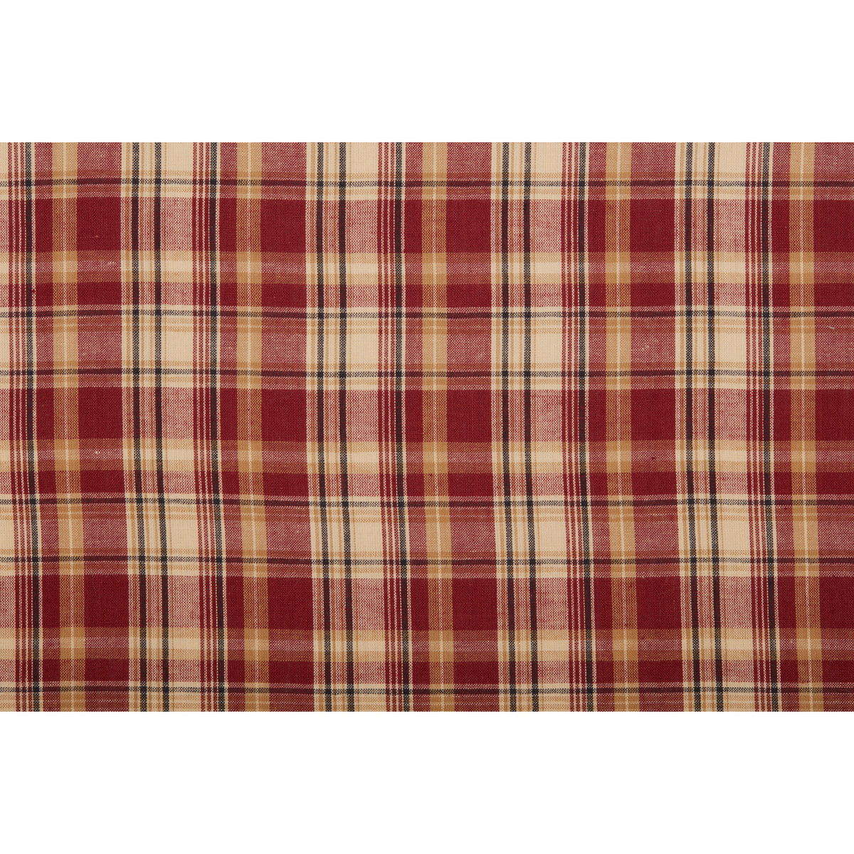 Oak & Asher Beckham Plaid Valance 16x60 By VHC Brands
