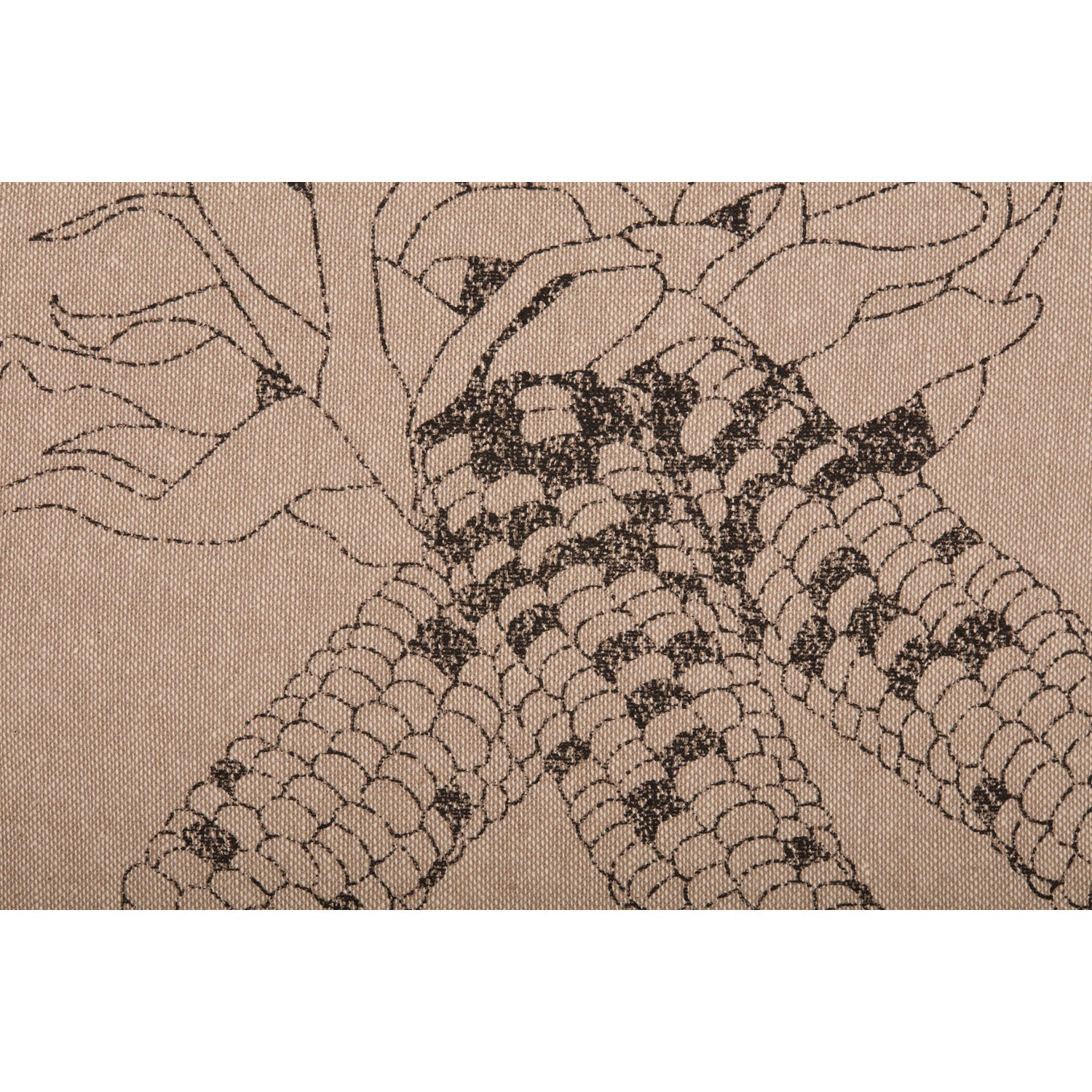 April & Olive Sawyer Mill Charcoal Corn Feed Pillow 18x18 By VHC Brands