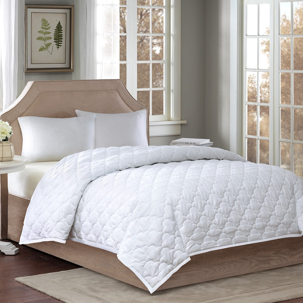 Sleep Philosophy Wonder Wool Down Alternative Balnket - White - King Size