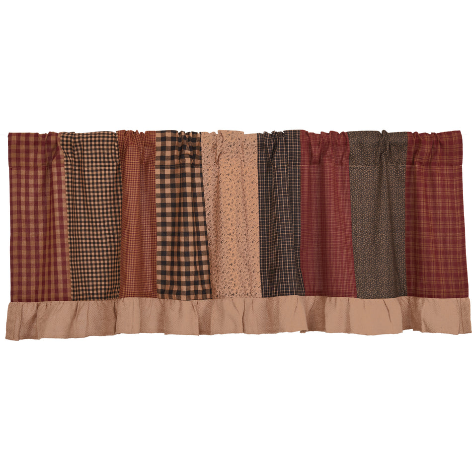 Mayflower Market Maisie Patchwork Valance 19x60 By VHC Brands