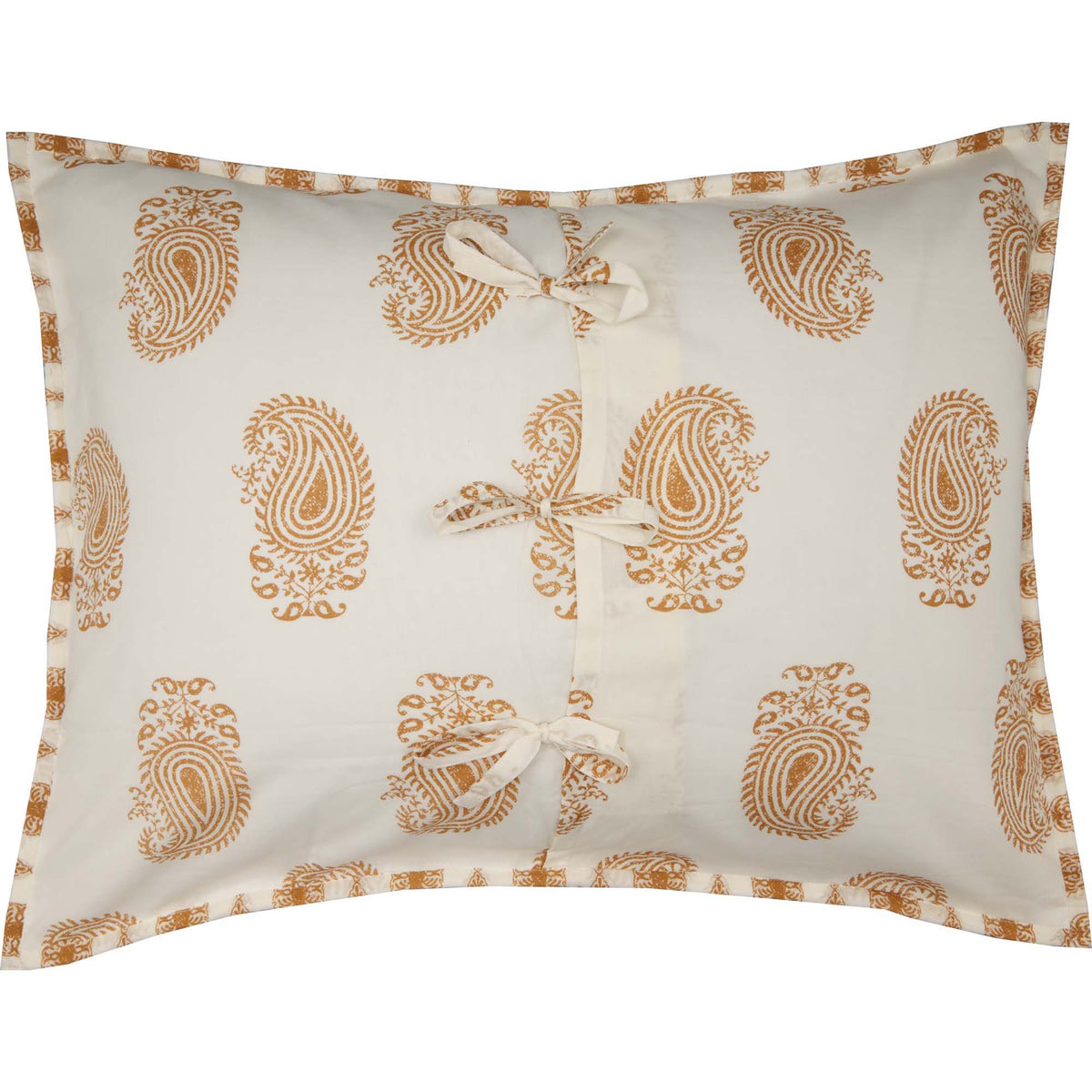 April & Olive Avani Gold Standard Sham 21x27 By VHC Brands