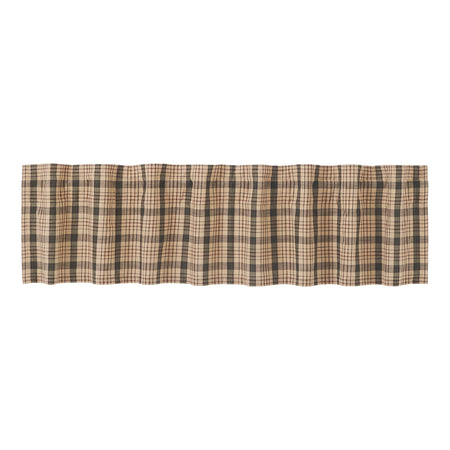 Mayflower Market Cider Mill Plaid Valance 16x72 By VHC Brands