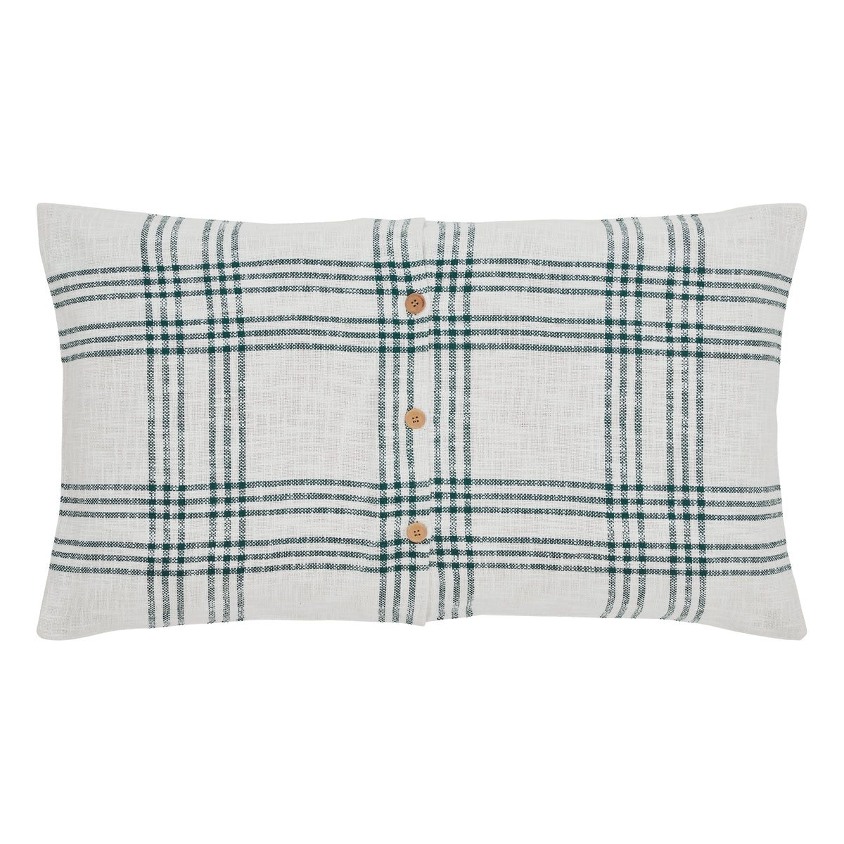 April & Olive Pine Grove Plaid King Sham 21x37 By VHC Brands