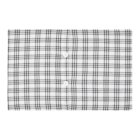 April & Olive Sawyer Mill Black Farmstead Pillow Cover 14x22 By VHC Brands