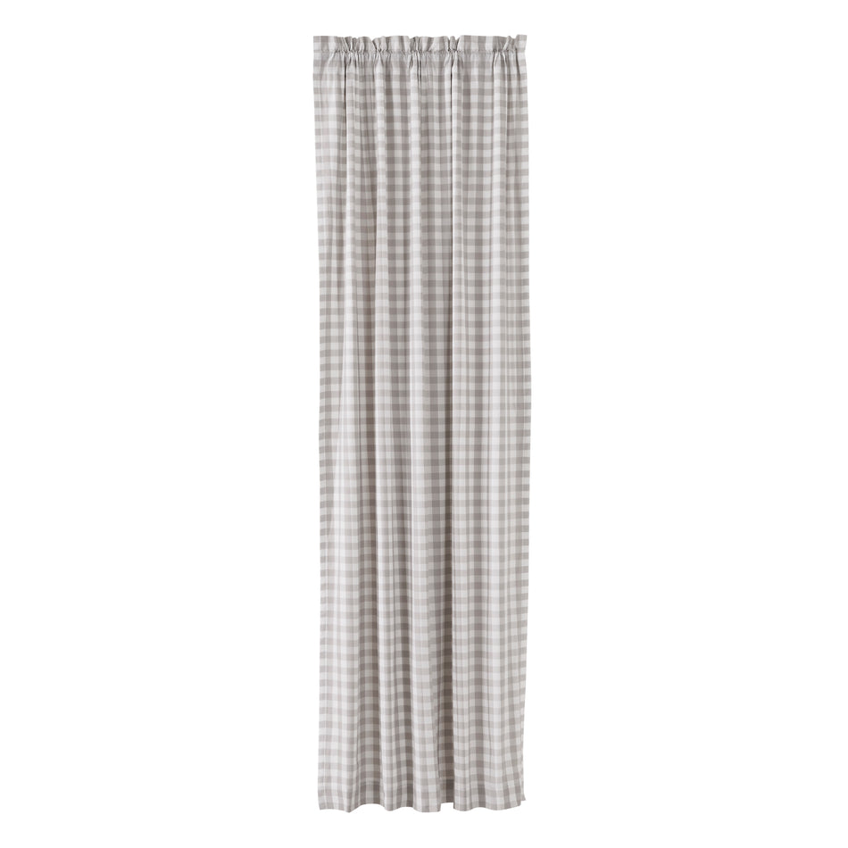 April & Olive Annie Buffalo Grey Check Panel 96x50 By VHC Brands