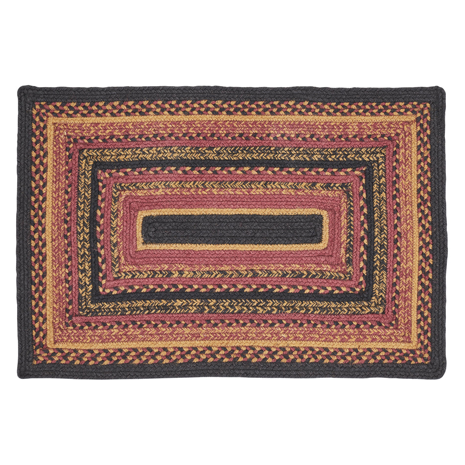 Mayflower Market Heritage Farms Jute Rug Rect w/ Pad 20x30 By VHC Brands