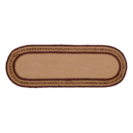 Mayflower Market Potomac Jute Runner Stencil Stars 8x24 By VHC Brands