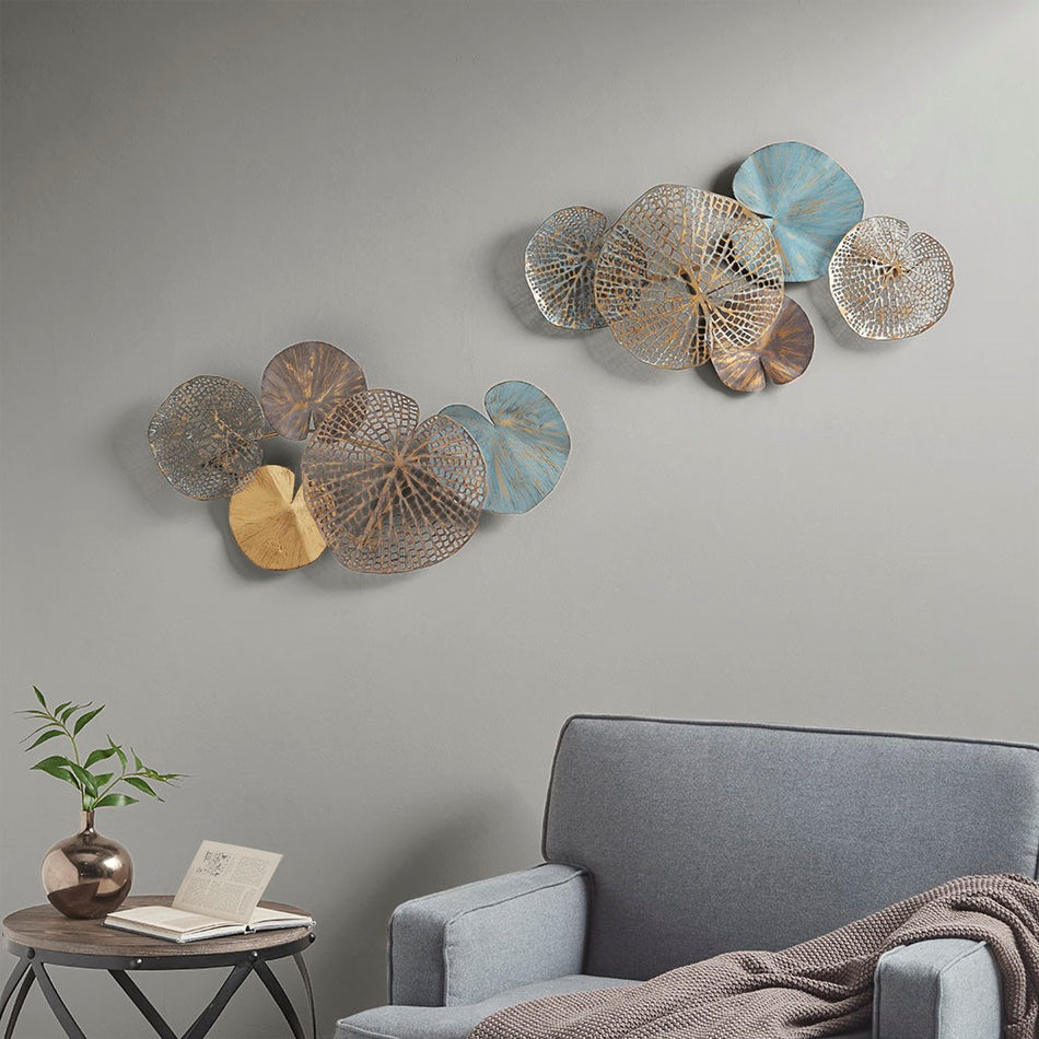 Madison Park Lenzie Wall Decor Set of 2 - Multicolor 