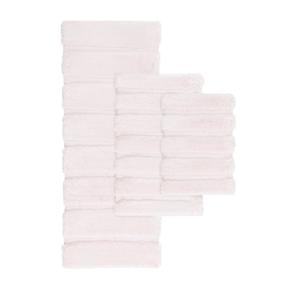 Madison Park Tufted Pearl Channel Rug - Blush - 17x24"